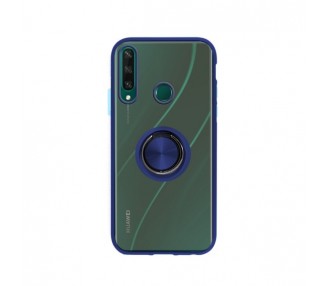 Funda Gel Huawei Y6P Iman con soporte Smoked