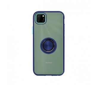 Funda Gel Huawei Y5P Iman con soporte Smoked