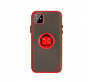 Funda Gel Samsung Galaxy A81 / Note 10 Lite Iman con soporte Smoked