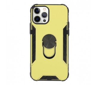 Funda Gel Antigolpe IPhone 12 Pro Max con Imán y Soporte de Anilla 360º