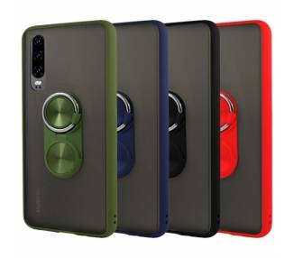 Funda Gel Huawei P30 Pop-Case con borde de color - 4 Colores