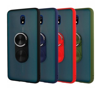 Funda Gel Xiaomi Redmi 8A Pop-Case con borde de color - 4 Colores