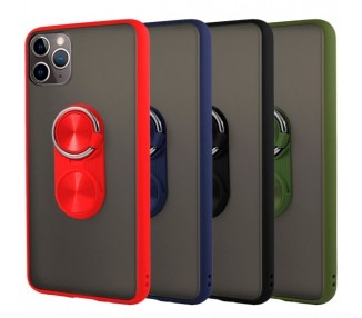 Funda Gel iPhone 11 Pro Max Pop-Case con borde de color - 4 Colores