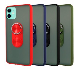 Funda Gel iPhone 11 Pop-Case con borde de color - 4 Colores