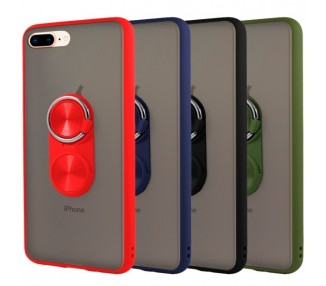 Funda Gel iPhone 7-8 Plus Pop-Case con borde de color - 4 Colores