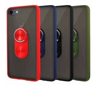 Funda Gel iPhone 7-8 Pop-Case con borde de color - 4 Colores