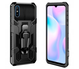 Funda Anti-shock Xiaomi Redmi 9C con Imán y Soporte de Clip