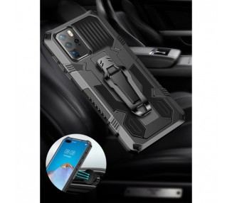 Funda Anti-shock Xiaomi Redmi 9 con Imán y Soporte de Clip