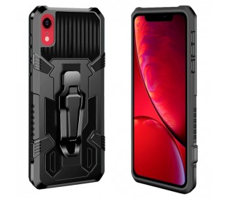 Funda Anti-shock iPhone XR con Imán y Soporte de Clip