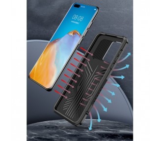 Funda Anti-shock iPhone Xs Max con Imán y Soporte de Clip