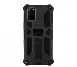 Funda Aluminio Antigolpe Samsung Galaxy S20 Plus con Imán y Soporte de Pestaña