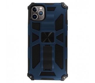 Funda Aluminio Antigolpe iPhone 11 Pro Max con Imán y Soporte de Pestaña