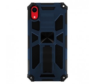 Funda Aluminio Antigolpe iPhone XR con Imán y Soporte de Pestaña