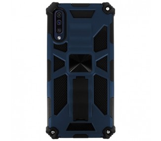 Funda Aluminio Antigolpe Samsung Galaxy A50 con Imán y Soporte de Pestaña