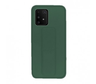Funda Silicona Samsung Galaxy A91/s10 Lite Gel Premium con Soporte Magnético 