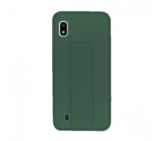Funda Silicona Samsung Galaxy A10 Gel Premium con Soporte Magnético 4 Colores