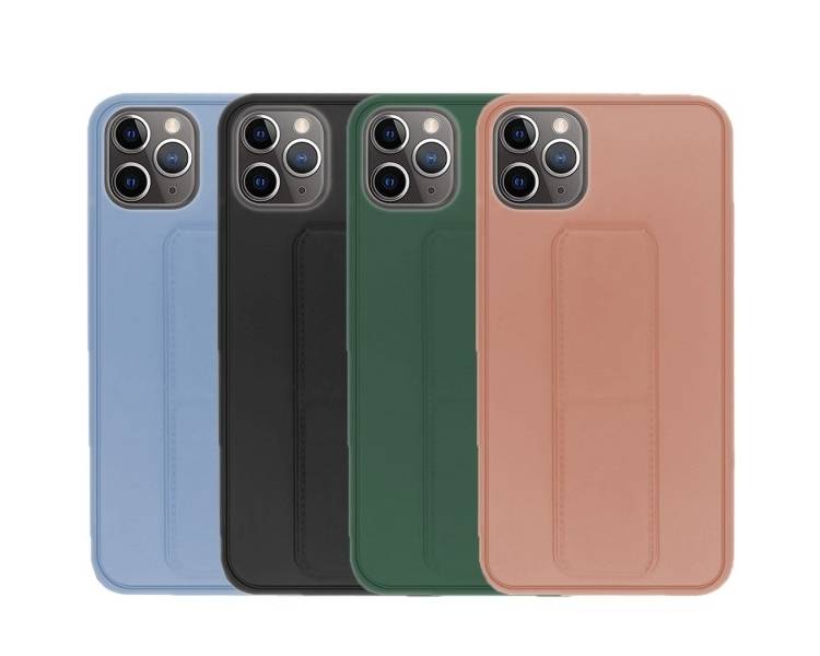 Funda Silicona iPhone 11 Pro Max Gel Premium con Soporte Magnético 4 Colores