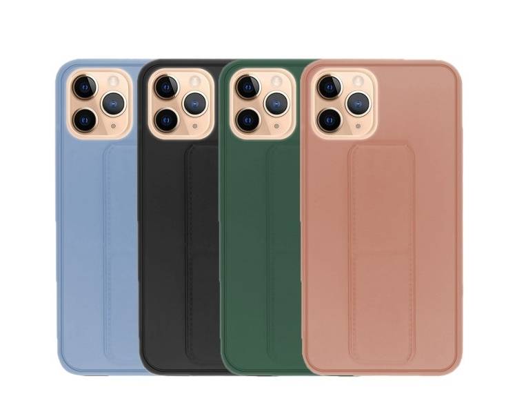 Funda Silicona iPhone 11 Pro Gel Premium con Soporte Magnético 4 Colores