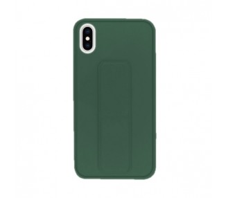 Funda Silicona iPhone XS Max Gel Premium con Soporte Magnético 4 Colores