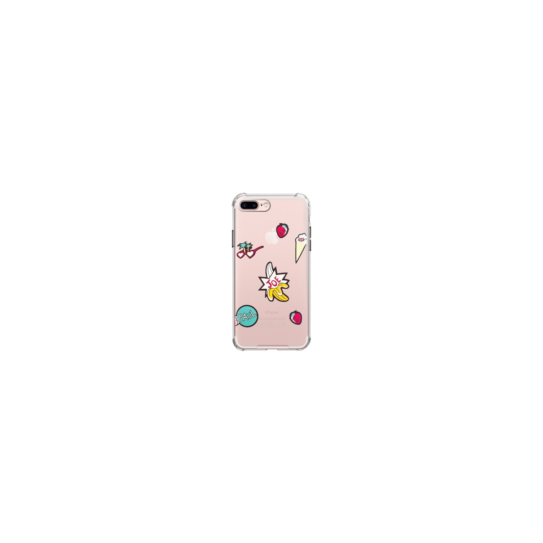 Funda Antigolpe iPhone 7/8 Plus Gel con esquinas Reforzadas Joe