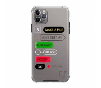 Funda Antigolpe iPhone 11 Pro Max Gel con esquinas Reforzadas OK!