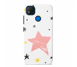 Funda Gel Relieve Xiaomi Redmi 9C - Stars