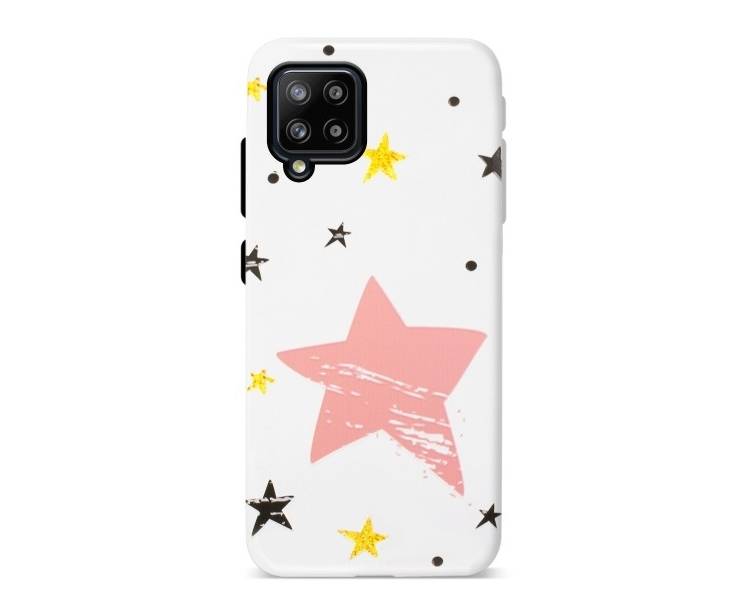 Funda Gel Relieve Samsung Galaxy A42 - Stars