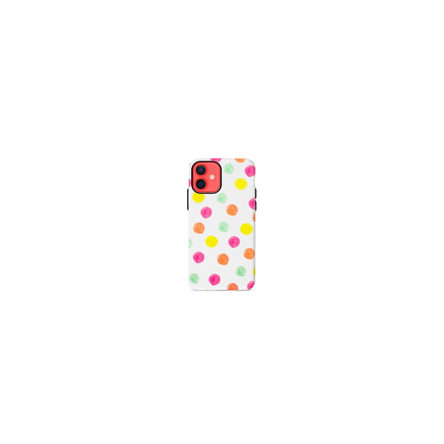 Funda Gel Relieve IPhone 12 Mini - Lunares
