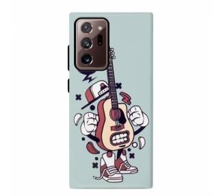 Funda Gel doble capa para Samsung Note 20 Ultra - Guitarra