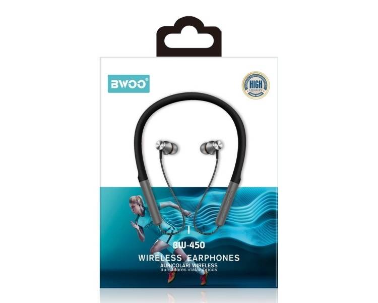 Auricular Cascos Con Bluetooth BWOO BW-450