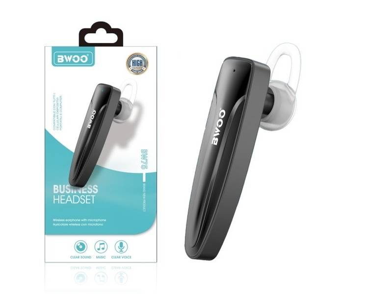 Auricular Manos Libres Con Bluetooth BWOO BW-75
