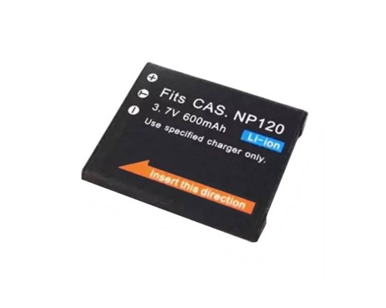 Batería para cámara Digital para CASIO Fits CAS.NP120