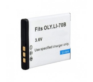 Batería para cámara Digital para Olympus Fits OLY.LI-70B