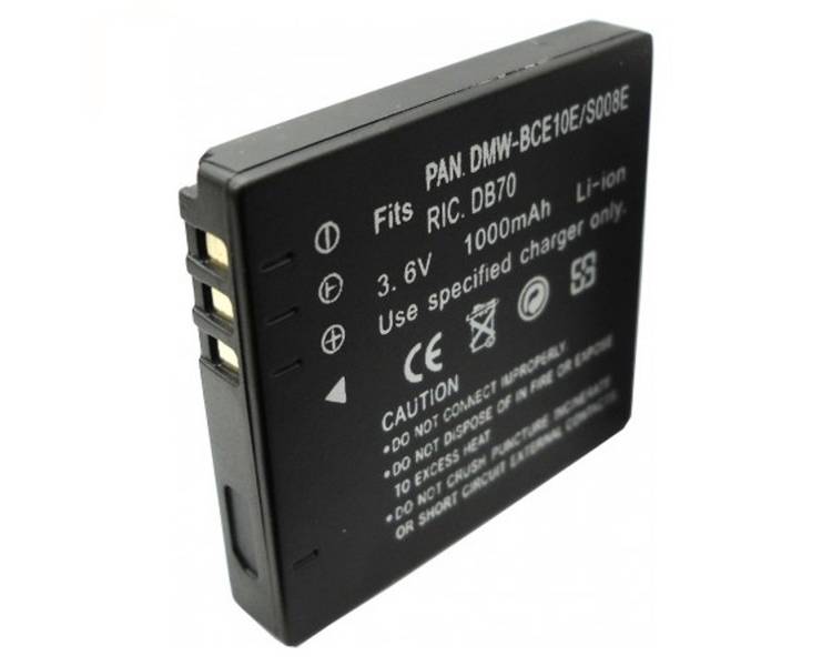 Batería para cámara Digital para Panasonic Fits PAN.DMW-BCE10E