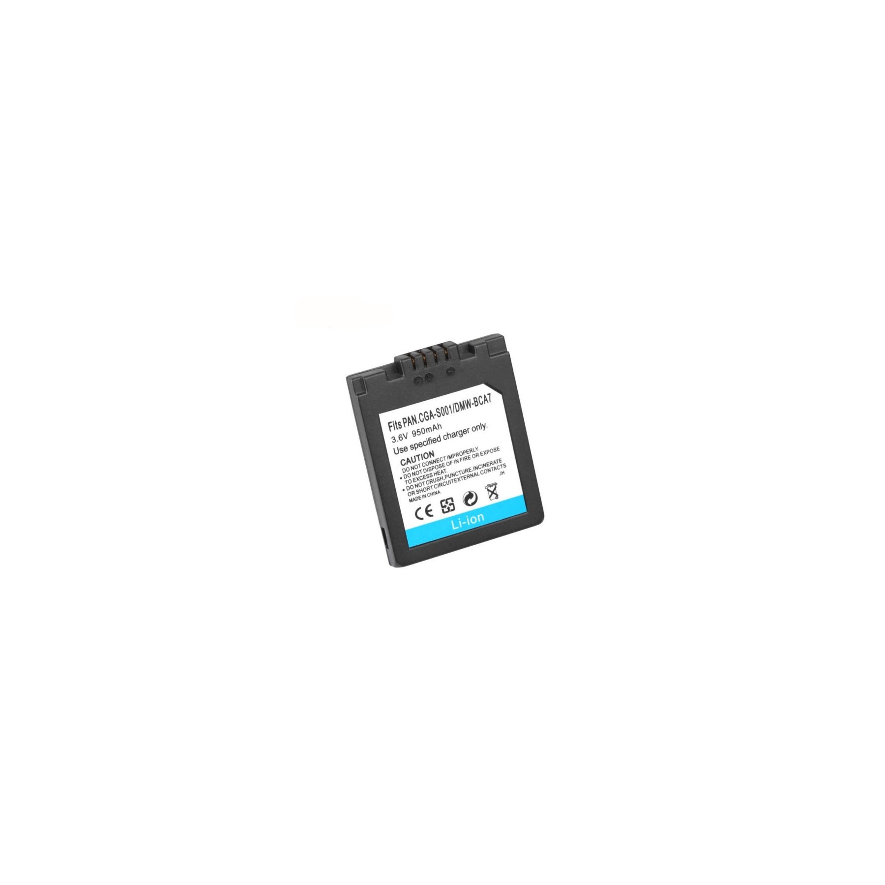 Batería para cámara Digital para Panasonic Fits PAN.S001E