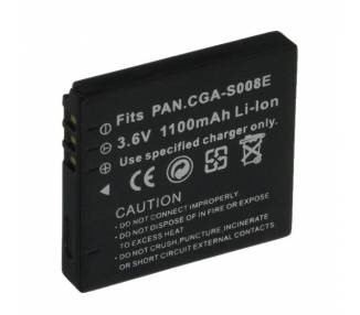 Batería para cámara Digital para Panasonic Fits PAN.S008E