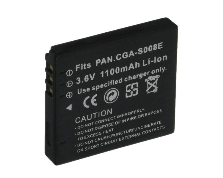 Batería para cámara Digital para Panasonic Fits PAN.S008E