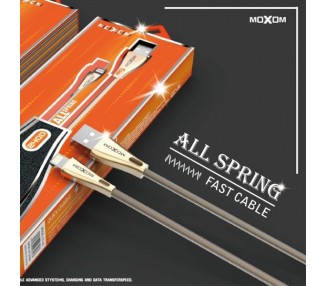 Cable Moxom CC-31 de Carga Rápida 2.4A - Micro USB