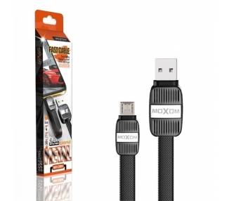 Cable Moxom MX-CB04 de Carga Rápida 2.4A - Micro USB