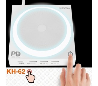 Cargador Inalámbrico MOXOM KH-62 40W Carga Rápida
