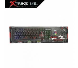 Combo Teclado y Raton Gaming Xtrike-Me MK-804