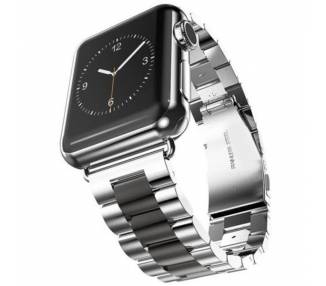 Correa Acero Ancha Compatible para Apple Watch 38 / 40 mm