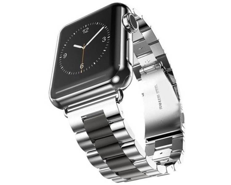 Correa Acero Ancha Compatible para Apple Watch 38 / 40 mm