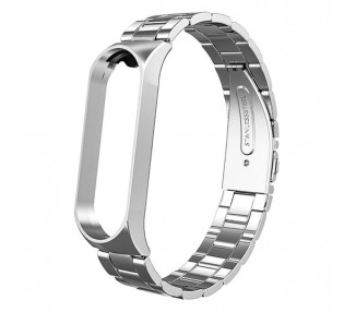 Correa Ancha Metalica Xiaomi Mi Band 3/4 5 -Colores