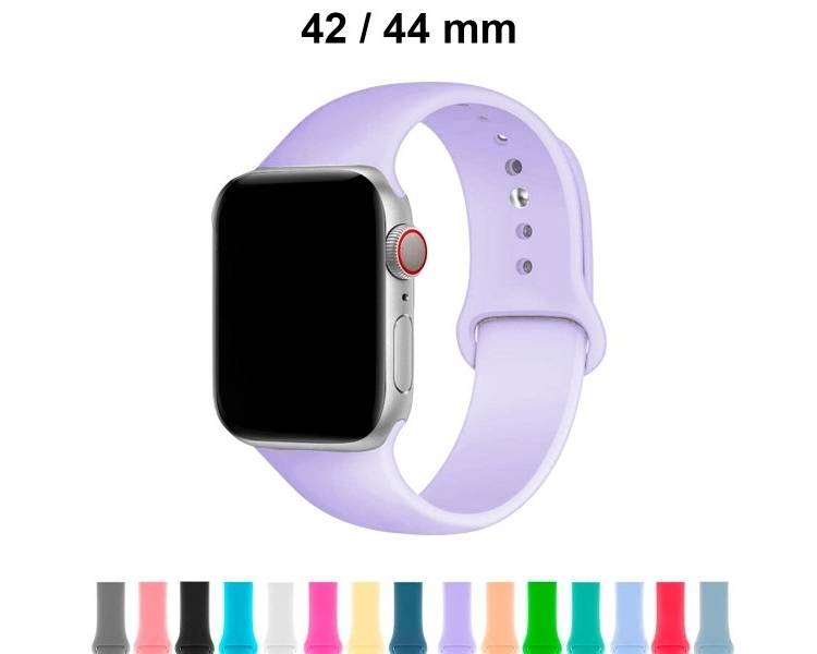 Correa Silicona Colores Compatible para Apple Watch 42 / 44 mm
