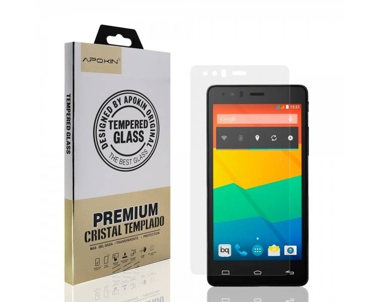 Cristal templado BQ E5 Protector Premium de Alta Calidad