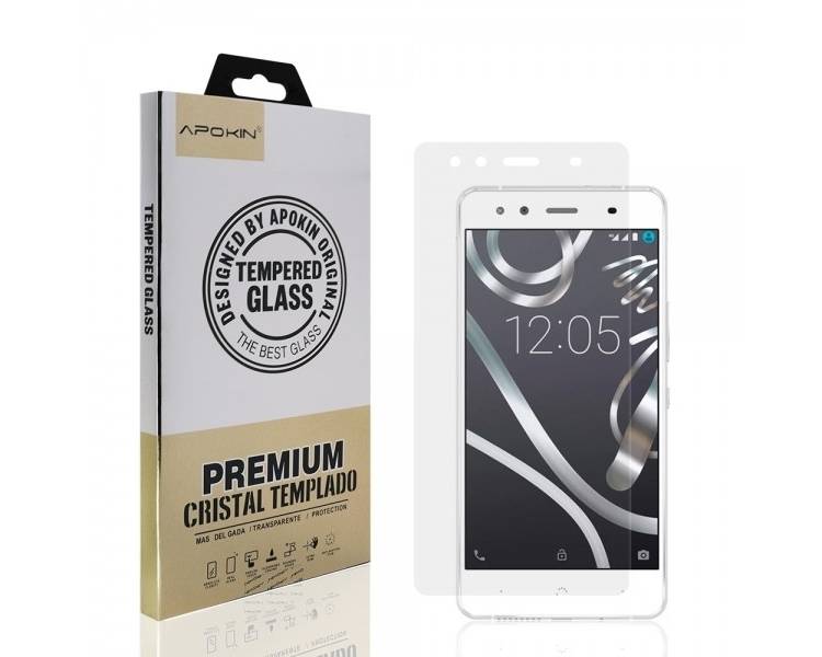 Cristal templado BQ X5 Protector Pantalla Premium de Alta Calidad