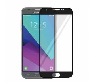 Cristal templado completo Samsung Galaxy J3 2017 Protector de Pantalla Negro