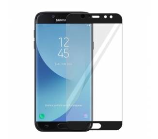 Cristal templado completo Samsung Galaxy J7 2017 Protector de Pantalla Negro