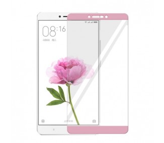 Cristal templado completo Xiaomi Mi Max Protector de Pantalla Rosa